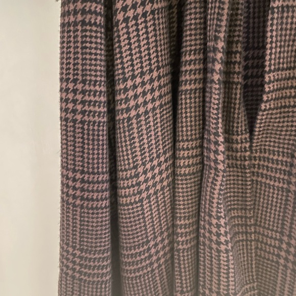 Salvatore Ferragamo Houndstooth Long Wool Italian Coat size XS - Picture 8 of 11